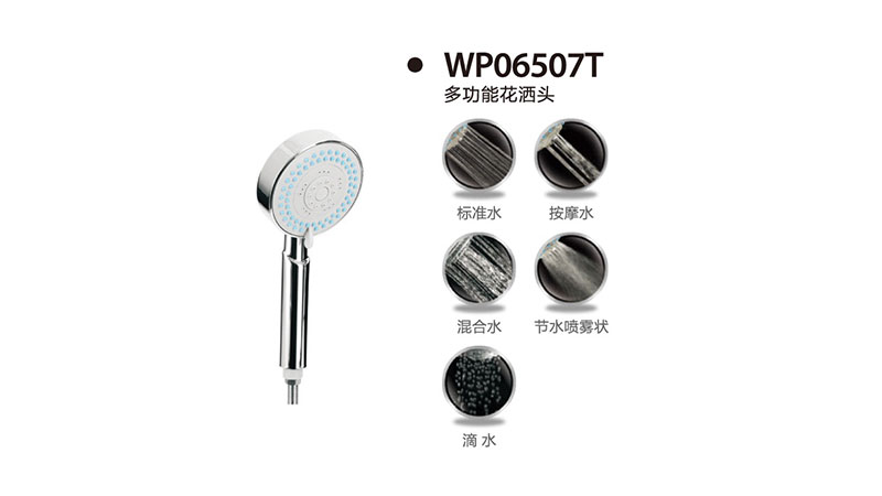 多功能花灑WP06607T水暖衛浴